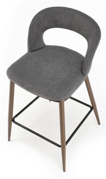 Scaun de bar H114 gri