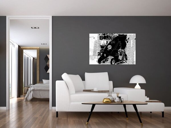 Tablou - Născut să călătorească (90x60 cm)