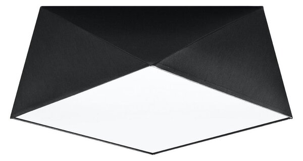 Plafonieră HEXA 2xE27/60W/230V neagră