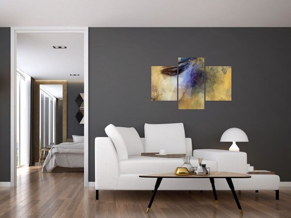 Tablou - Portretul femeii, desen (90x60 cm)