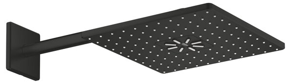 Grohe Rainshower SmartActive 130 cap de duș cu braț 31x31 cm pătrat negru 264792430