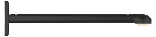 Grohe Rainshower SmartActive 130 cap de duș cu braț 31x31 cm pătrat negru 264792430