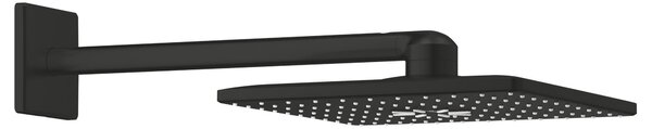 Grohe Rainshower SmartActive 130 cap de duș cu braț 31x31 cm pătrat negru 264792430
