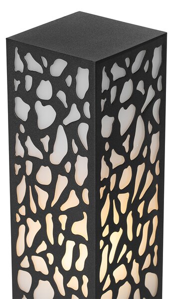 Lampă de exterior modernă cu stâlp negru 60 cm IP44 - Nicole
