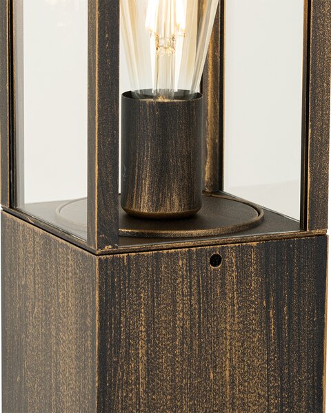 Lampă de podea vintage pentru exterior aur antic 80 cm IP44 - Charlois