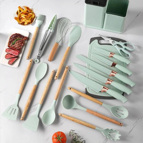Set 19 ustensile pentru bucatarie