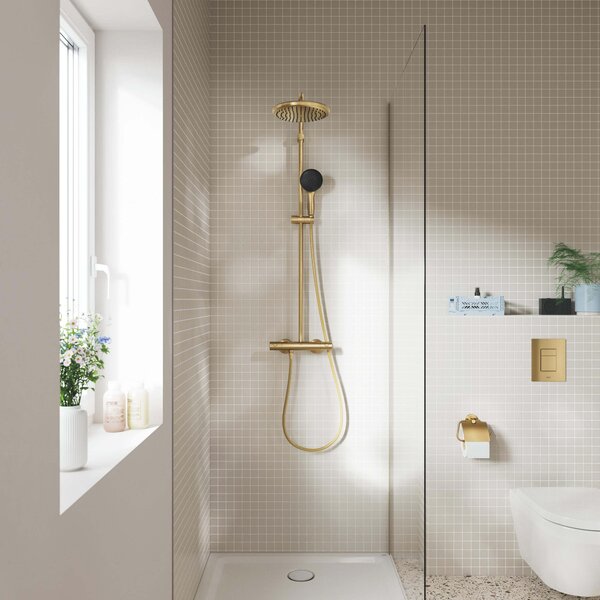 Grohe Vitalio Start Shower System set de duș perete cu termostat cu duș de ploaie || 26677GN1