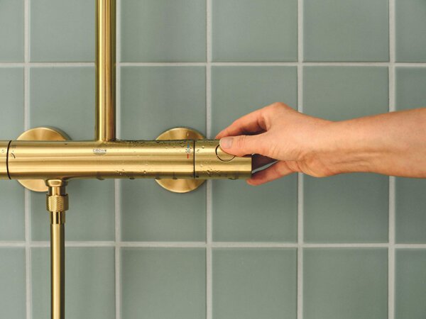 Grohe Vitalio Start Shower System set de duș perete cu termostat cu duș de ploaie || 26677GN1