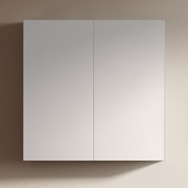 Elita For All dulap 50x12.6x80 cm laterala pe perete alb RE140500065290