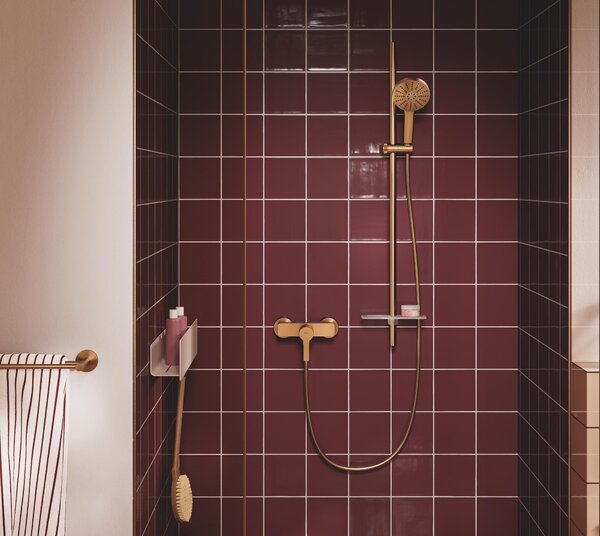Grohe Lineare baterie cadă-duș perete Brushed Cool Sunrise 33865DL1