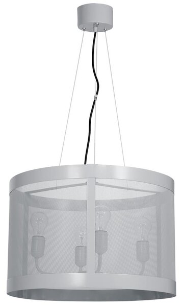 Lustră pe cablu DRUM 4xE27/60W/230V