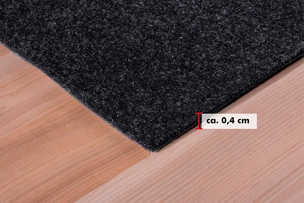 Set 100 buc covor Andiamo antracit 40/40 cm