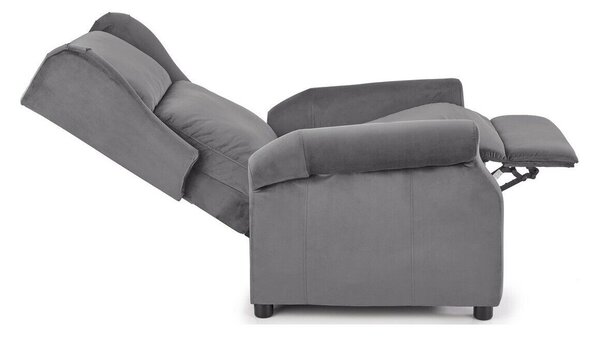 Fotoliu recliner Houston 878, Gri, Tapiterie, 83x75x92cm, 30.4 kg