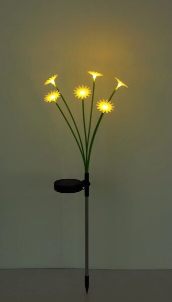 Globo 36090 - Lampă solară LED 6xLED/0,06W/3V IP44 în formă de floare
