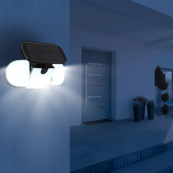 Globo 36498 - Lampă solară LED cu senzor, 10 W, 3,7 V, IP44