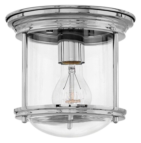 Quintiesse QN-HADRIAN-MINI-F-CM-CLEAR - Plafonieră de exterior HADRIAN 1xE27/60W/230V IP44