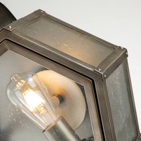 Quintiesse QN-HEATH-M-BU - Aplica de exterior HEATH M 1xE27/60W/230V IP44 bronz