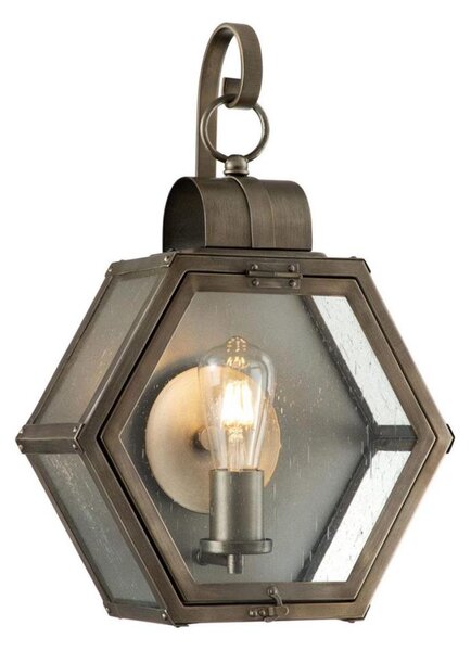 Quintiesse QN-HEATH-M-BU - Aplica de exterior HEATH M 1xE27/60W/230V IP44 bronz