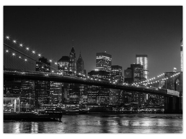 Tablou cu podul Brooklin în New York (70x50 cm)