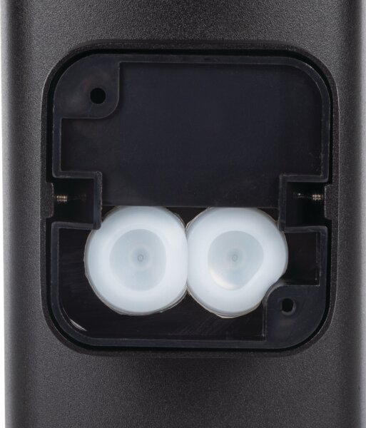 Aplică de exterior Kanlux 38882 ZEVI 2xGU10/10W/230V IP54 negru