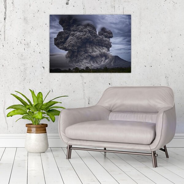 Tablou - Erupție vulcanică (70x50 cm)