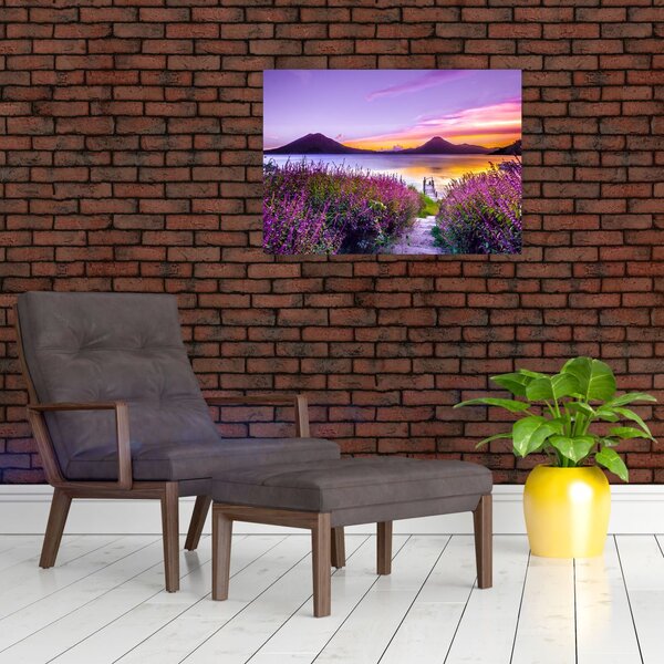 Tablou cu lac (70x50 cm)