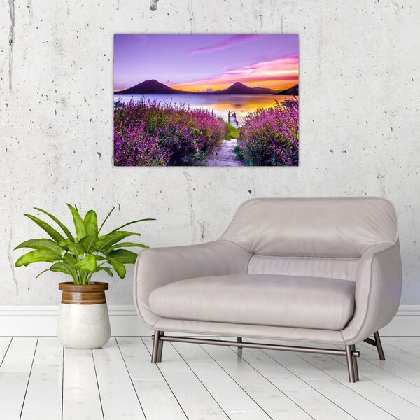 Tablou cu lac (70x50 cm)
