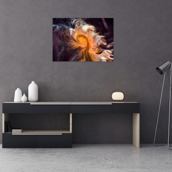 Tablou abstract - universul (70x50 cm)