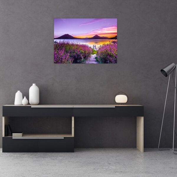 Tablou cu lac (70x50 cm)
