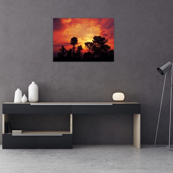Tablou apus de soare (70x50 cm)