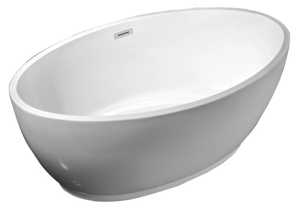 Cada baie freestanding, ovala, Honoris Bella Casa, acril, 160 x 81 cm