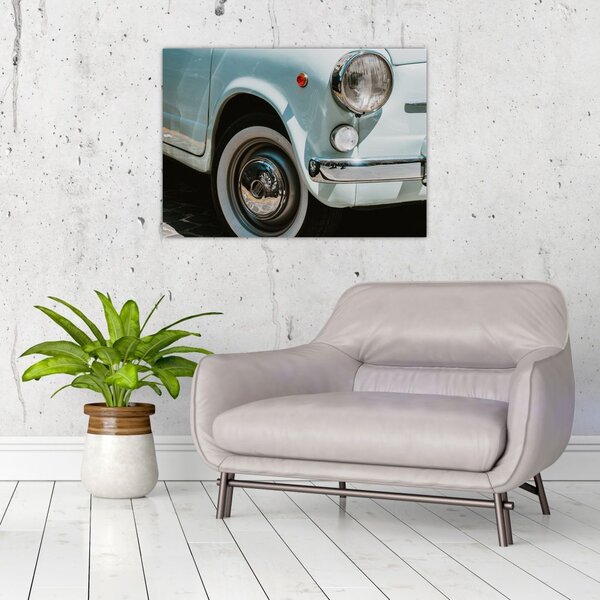 Tablou - mașina retro Fiat (70x50 cm)