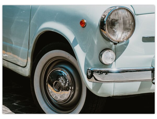 Tablou - mașina retro Fiat (70x50 cm)