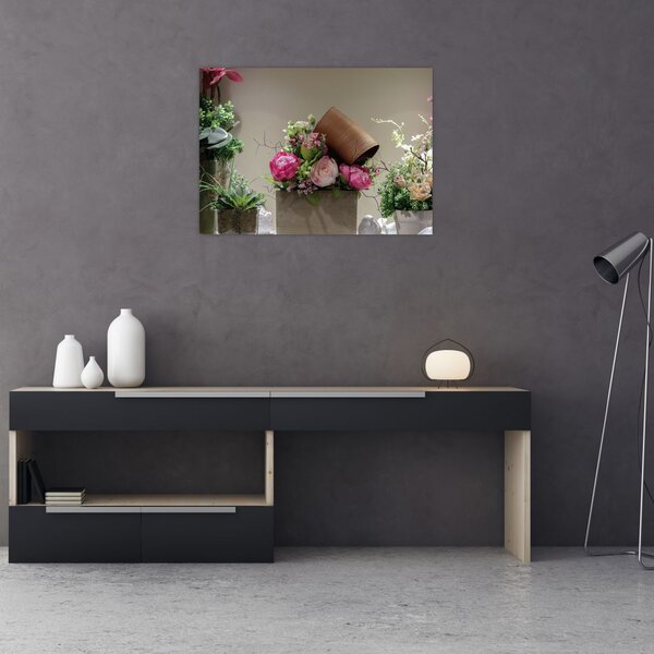Tablou -Trandafir pentru tine (70x50 cm)