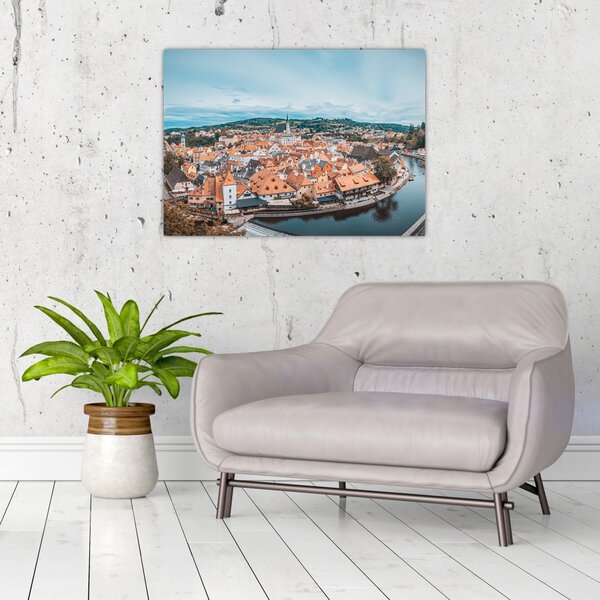 Tablou - Krumlov din Cehia (70x50 cm)