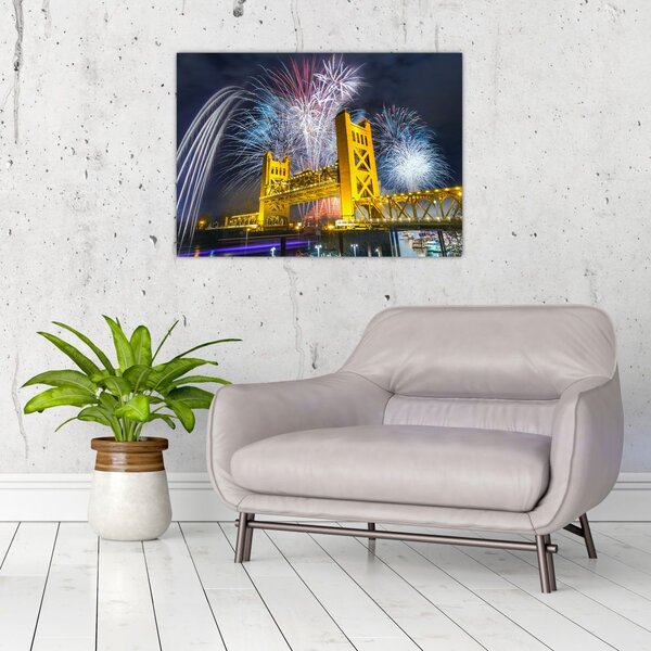 Tablou - Noaptea de Revelion (70x50 cm)