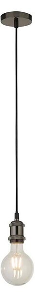Searchlight 7461BC - Lustru suspendat pe cablu SUSPENSION 1xE27/60W/230V antracit