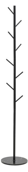 Cuier tip pom Fori Pako World Negru 30x30x173 cm