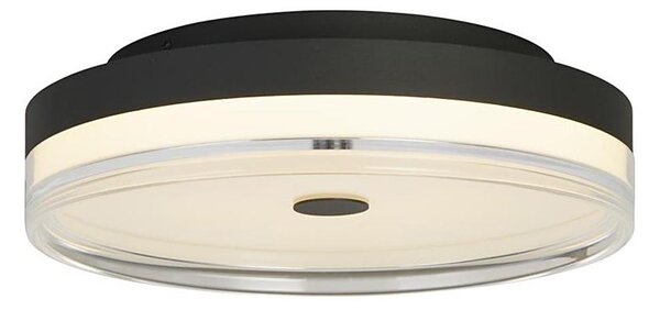 Searchlight 42651-40BK - Plafonieră LED CYPRUS/29W/230V, diam. 40 cm, neagră