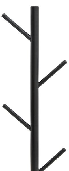 Cuier tip pom Fori Pako World Negru 30x30x173 cm