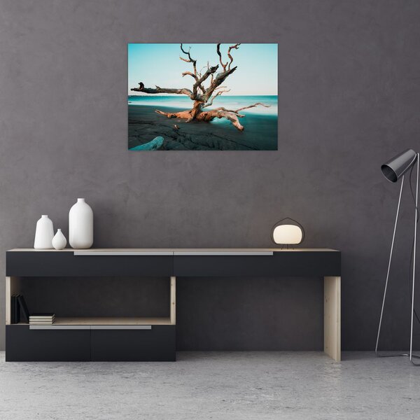 Tablou - Debarcare pe plaja (70x50 cm)