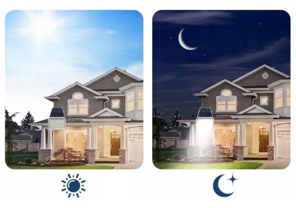 Proiector solar LED reglabil LED/150W/3,2V 5000K 15000 mAh IP65 negru + telecomandă