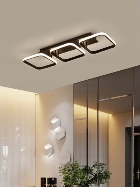 Plafonieră LED 33W/230V, neagră