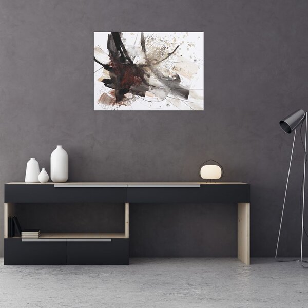 Tablou cu pictură abstactă (70x50 cm)