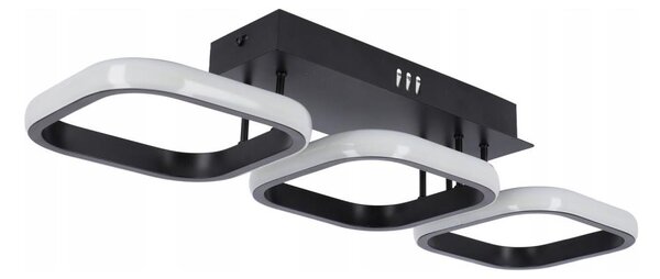 Plafonieră LED 33W/230V, neagră