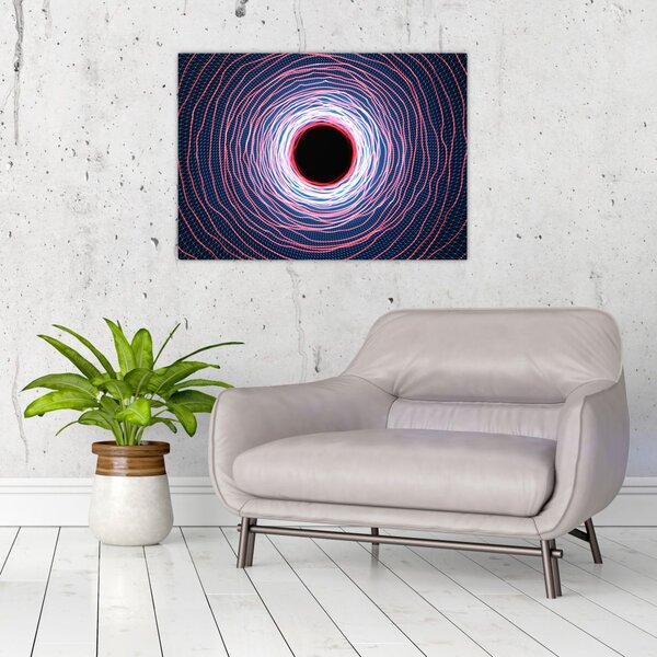 Tablou cercul abstact (70x50 cm)