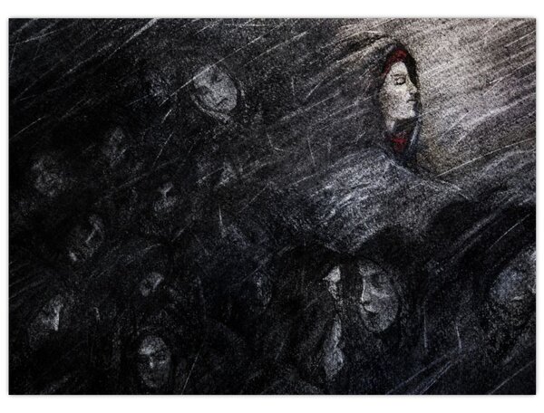 Tablou - Tristețe și renunțare (70x50 cm)