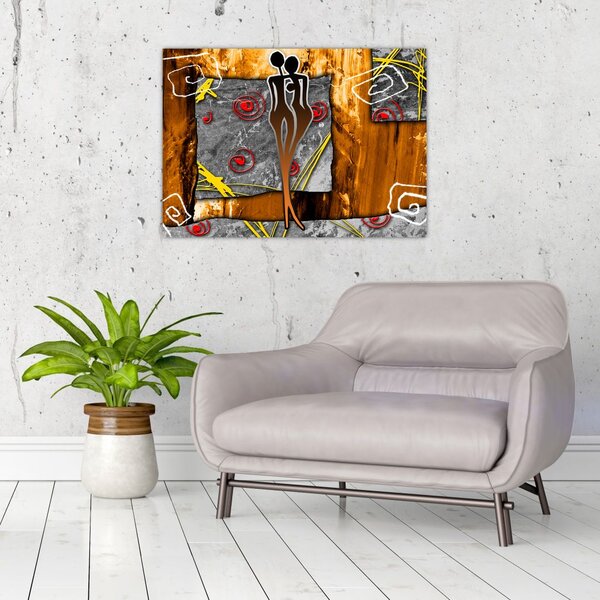 Tablou picturii străveche (70x50 cm)