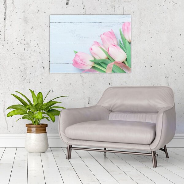 Tablou - Buchet de lalele (70x50 cm)
