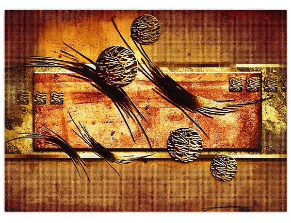 Tablou abstracției (70x50 cm)